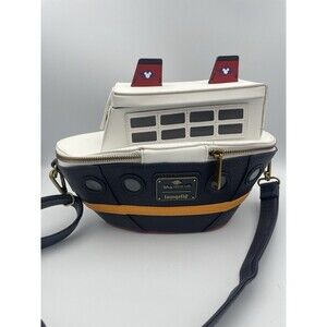 Loungefly Disney Cruise Line Mickey Ship Replica Crossbody Purse
